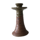 Stoneware vintage candlestick