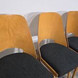 Dining Chairs by Radomir Hoffman for Ton, 1950s, Set of 8