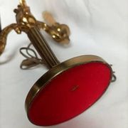 Antique 3-light table lamp in bronze in the Louis XVI style - 2 kg