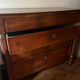 Empire/Restoration period commode in cherry wood — detached columns