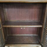 Rattan shelf