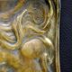 Art Nouveau bronze pocket emptier