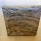 Ashtray bowl in veined green alabaster