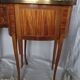 Pair of bedside tables "bean" style louis XV marked