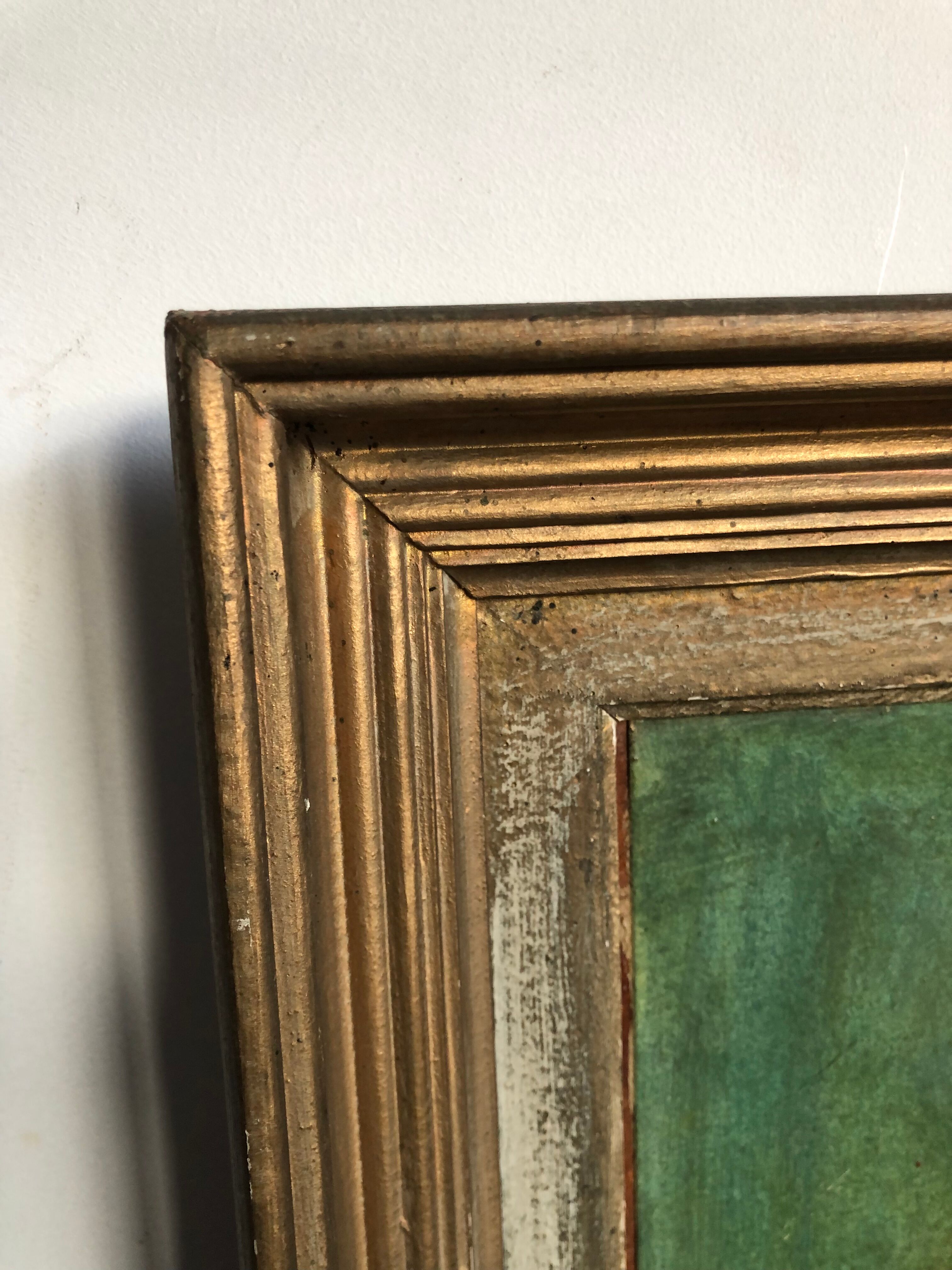 Spanish dancer oil on panel