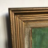 Spanish dancer oil on panel