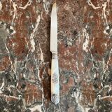 6 mother-of-pearl and sterling silver fruit knives, Hénin & Vivier (1891-1896)