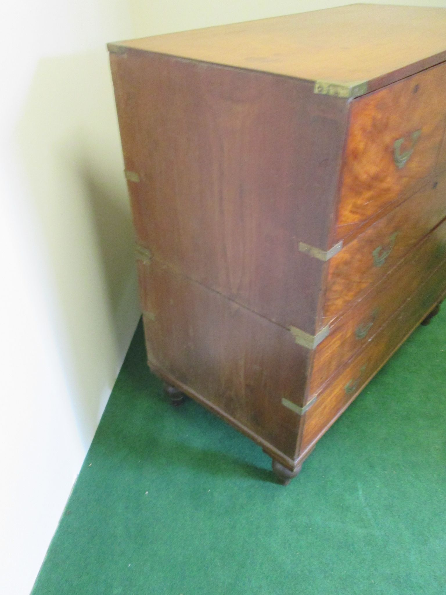Commode bateau ancienne en acajou massif