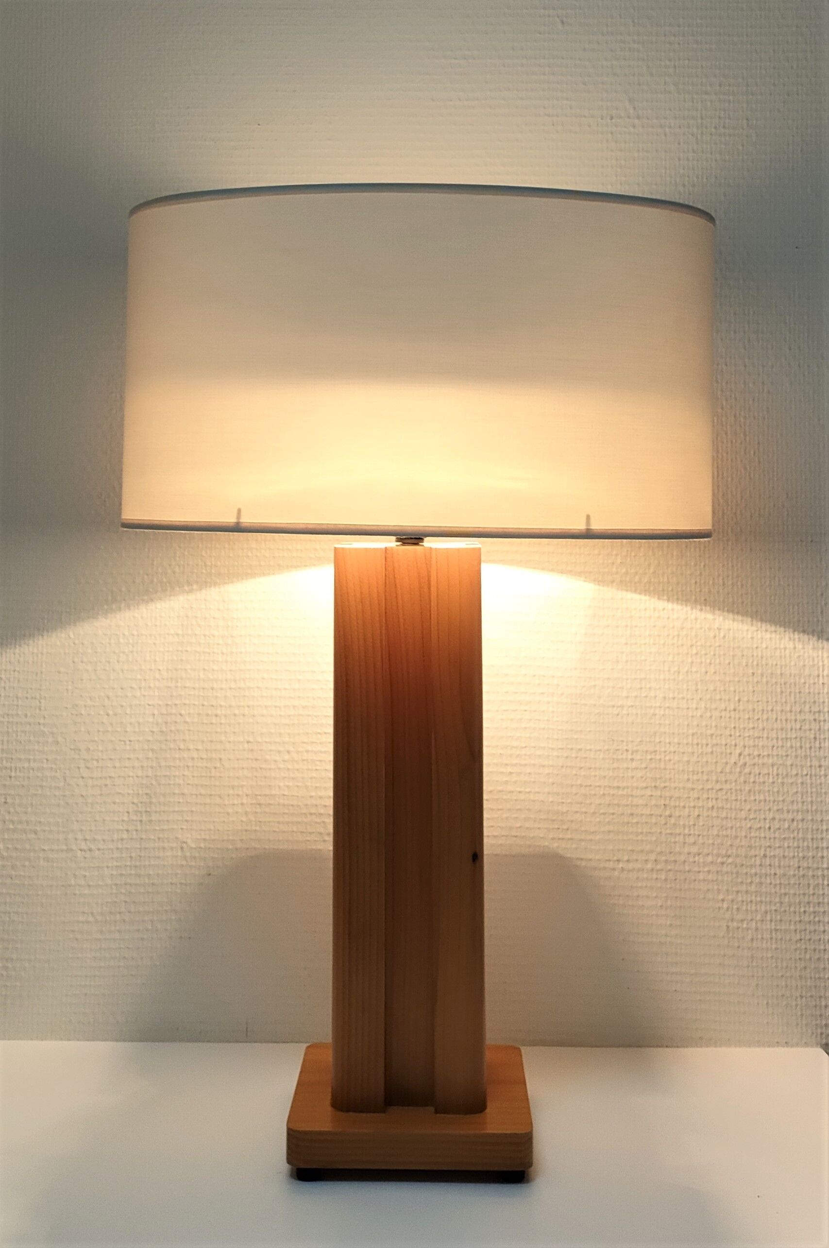 Lamp foot XL pin design 90s H. 44 cm