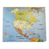 Map North America 1977