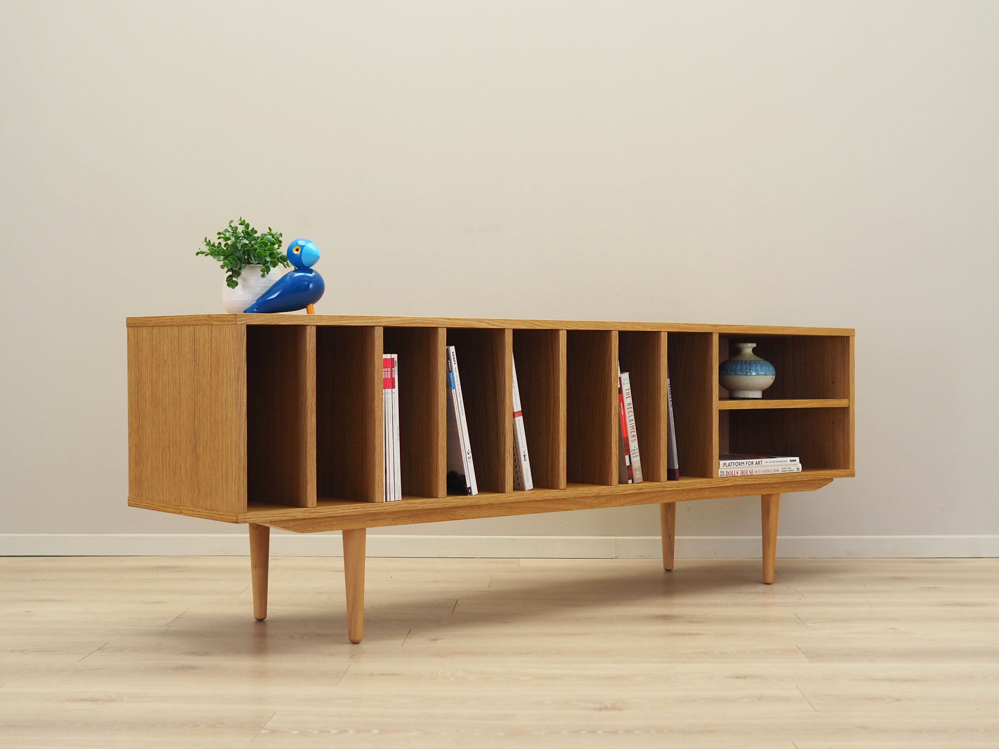 Oak bookcase, Danish design, 1990s, production: Denmark