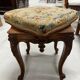 Vintage Louis XV style piano stool