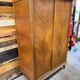 Vintage sliding door wardrobe - 1960s