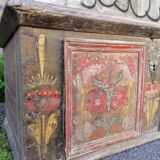 Alsatian wedding chest old 19th