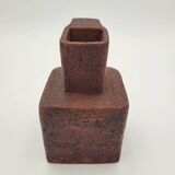 Small cubic stone carafe