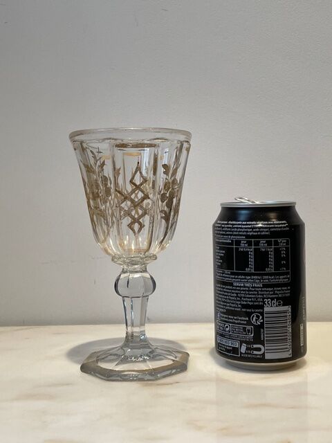 1 glass old Portieux NINETEENTH century