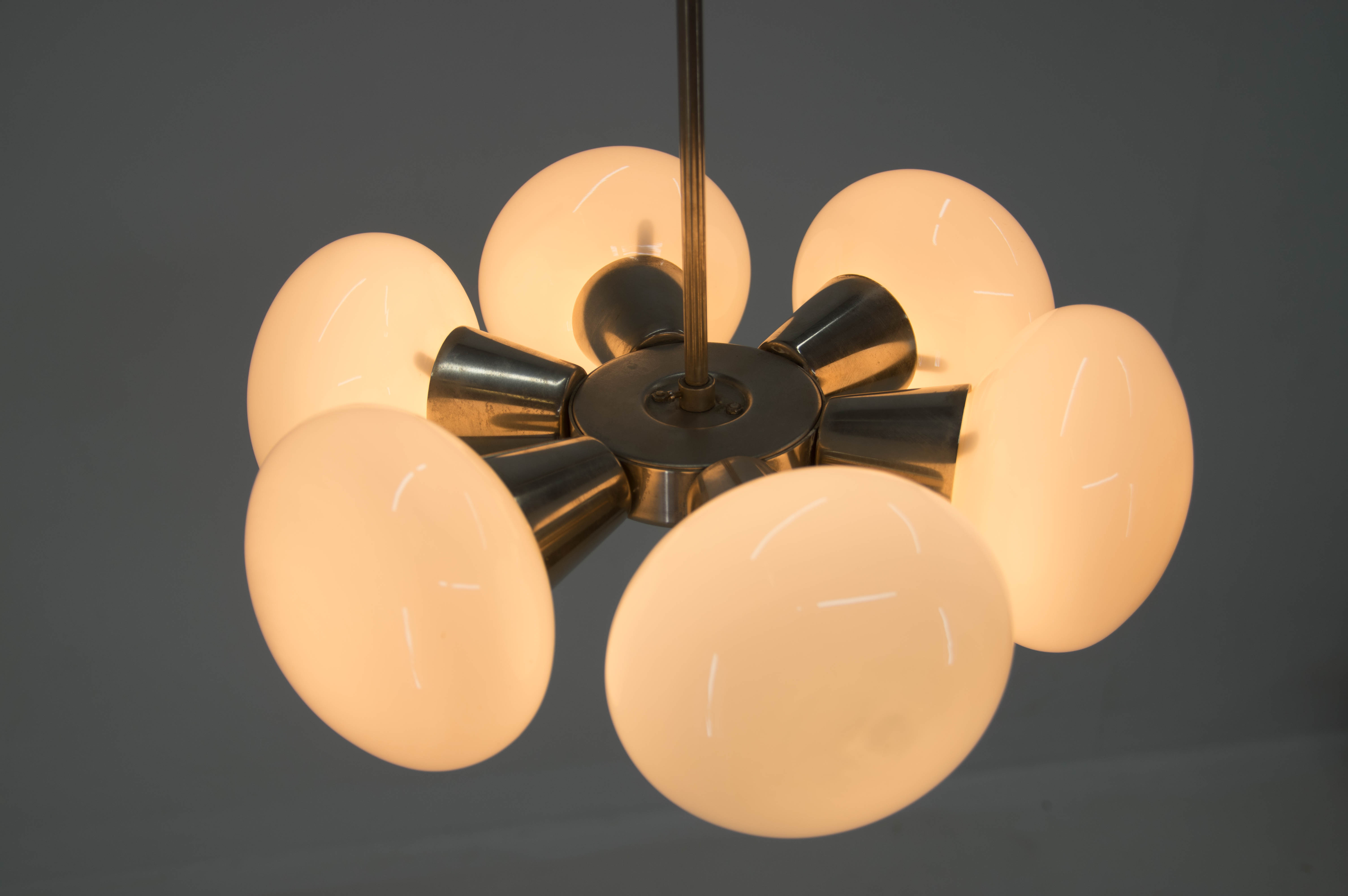 Space Age Chandelier Sputnik by Kamenicky Senov, 1970s