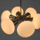 Lustre Spoutnik par Kamenicky Senov, années 1970