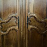 Armoire Dauphinoise ép Louis XV en noyer, Vaisselier rangement H:2.20m