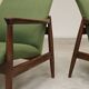 Pair of green GMF 64 armchairs by
Edmund Homa, Poland, 1960s