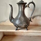 Pewter teapot