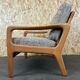 Teak sofa from the 1960s/1970s by J. Kristensen, Danish, Denmark