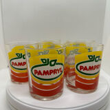 6 juice glasses pampril