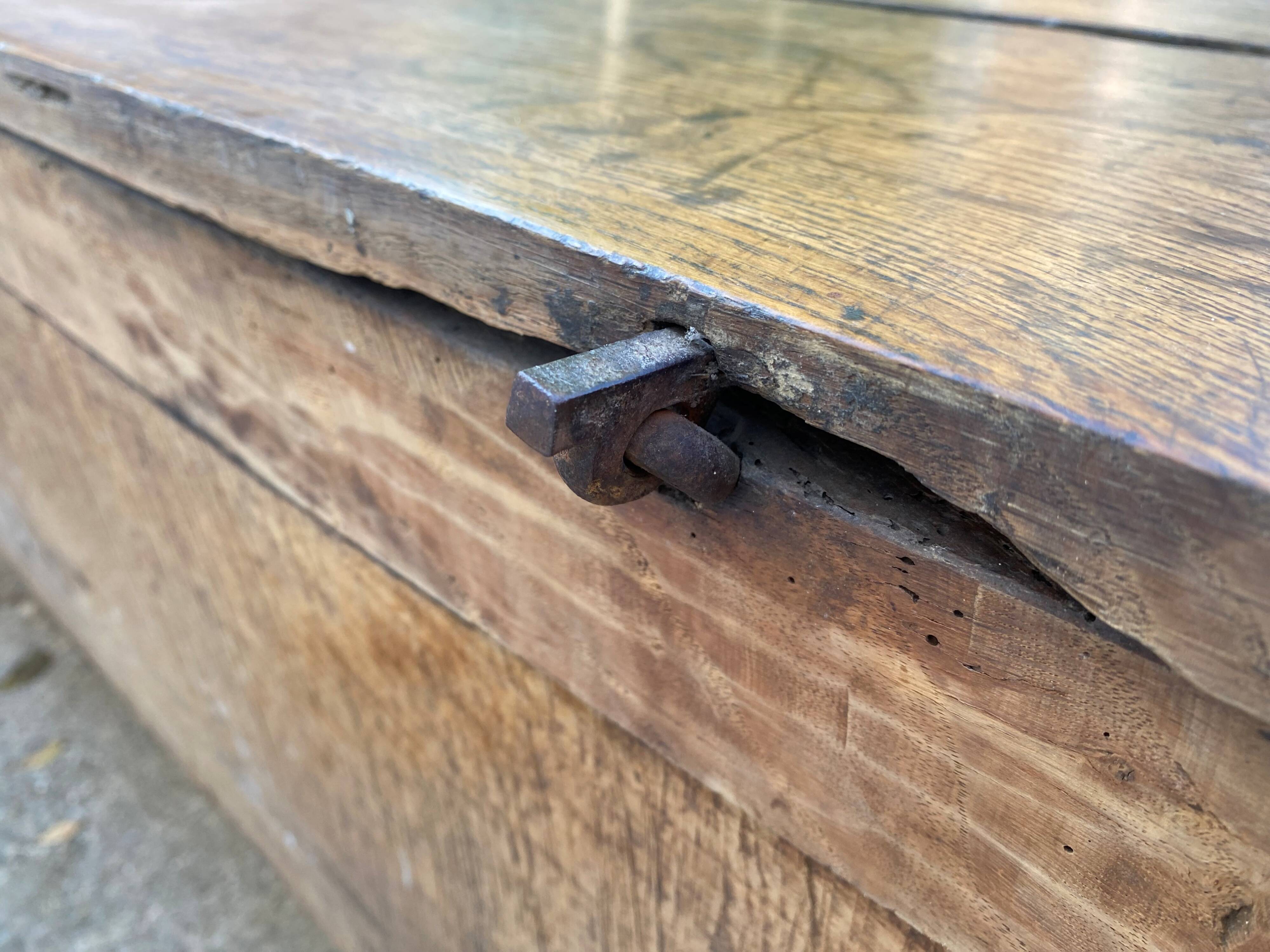 Antique 19th century solid oak hut