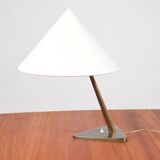 Brass table lamp with in the style of Rupert Nikoll