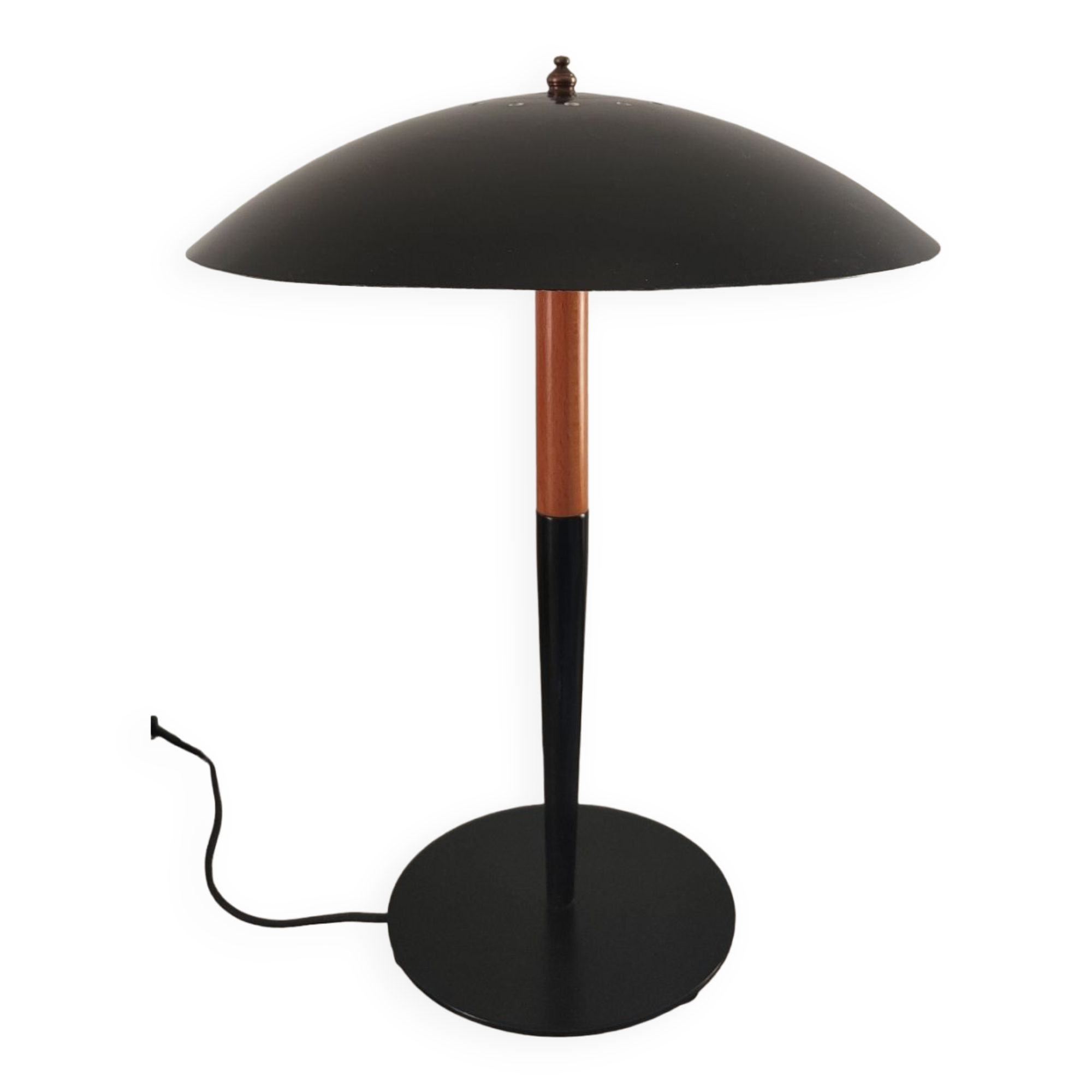 Mushroom lamp aluminor 1980