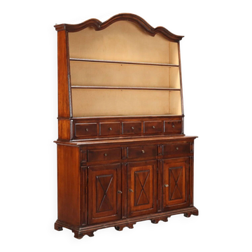 Baroque-style antique walnut buffet, Italy, 20th century.