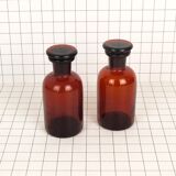 Two bottles of rummaging