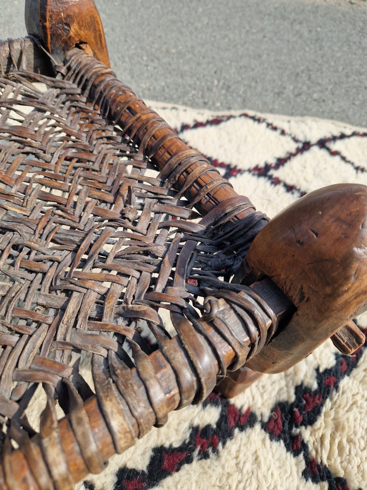 Traditional chair from Pakistan
