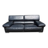 Sofa Roche Bobois black leather