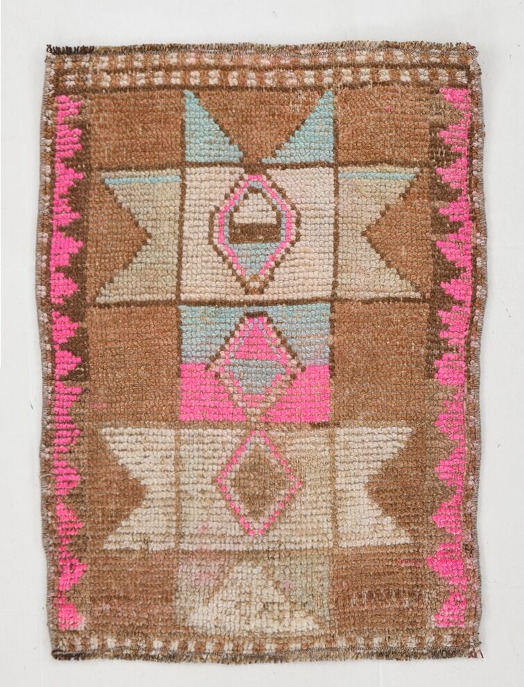 Star Pattern Turkish Door Mat Rug