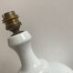 Baluster lamp ceramic italian design 1960
