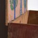 Antique trunk with floral motifs (c.1920) #24