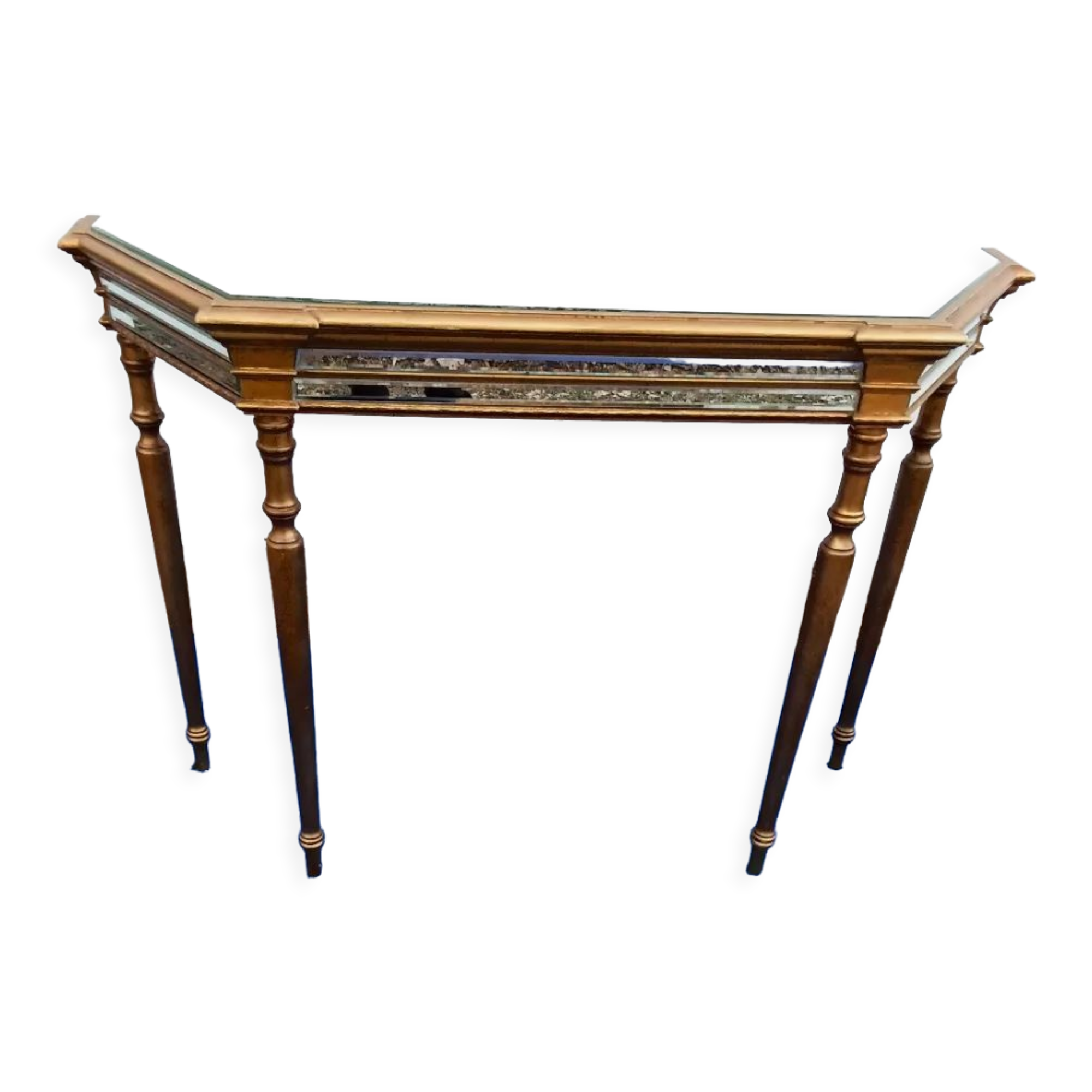 Golden vintage console