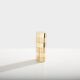 Gabriella Crespi small brushed and polished brass box signed circa 1970.