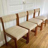 Set de 4 chaises vintage