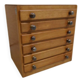 Classeur vintage à tiroirs