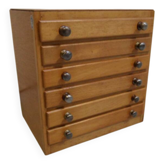 Classeur vintage à tiroirs