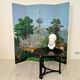 20th Century Four Panel Wallpaper Screen from Zuber, 1940s