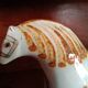 Ken edwards pottery - stylized horse decorated with butterfly flowers bird