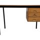 Vintage Desk 1960s Design Workspace with drawers