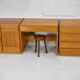 Maison Regain: modular office set. Pine. France, circa 1975