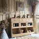Ancien Meuble Grainetier D’épicerie – Tiroirs, Vitrines & Plaques Émai
