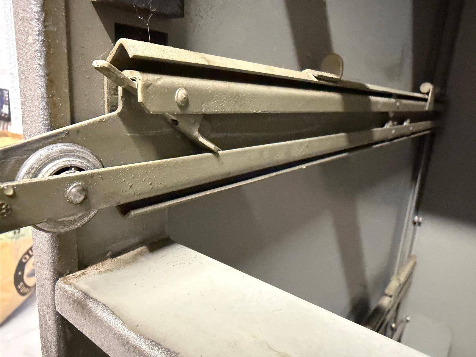 Industrial metal filing cabinet