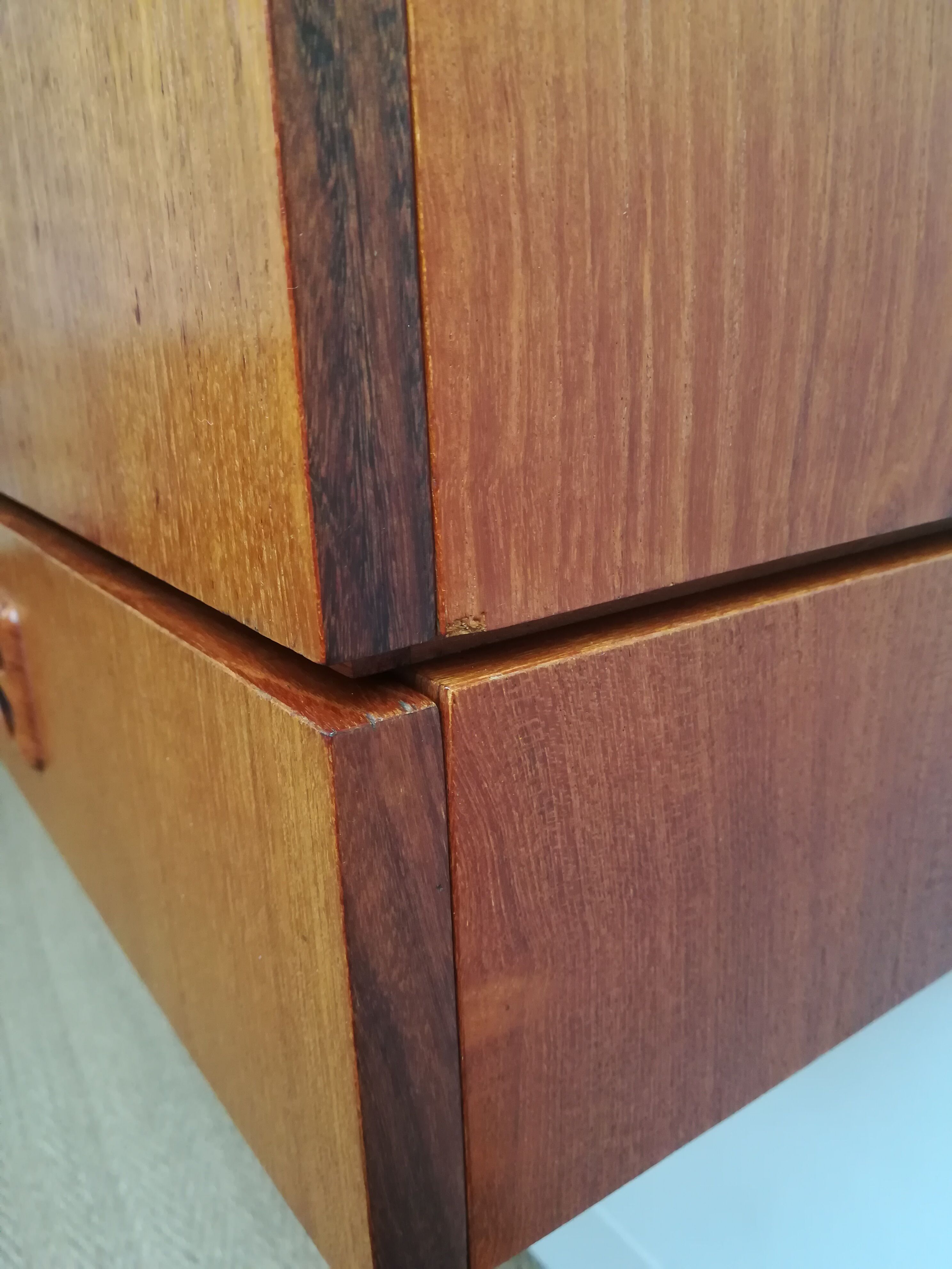Pair of wall bedside tables