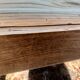 Table de ferme en bois naturel